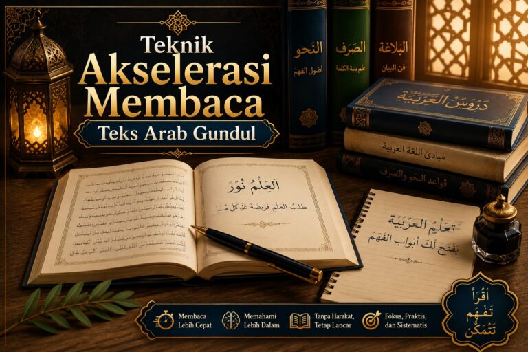 Teknik Akselerasi Membaca Teks Arab Gundul