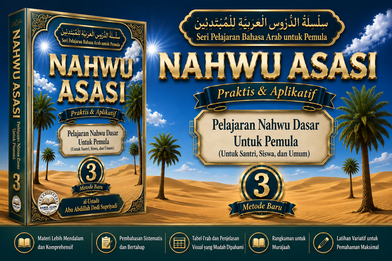 SINOPSIS NAHWU ASASI: Pelajaran Nahwu Dasar untuk Pemula (JILID 3)