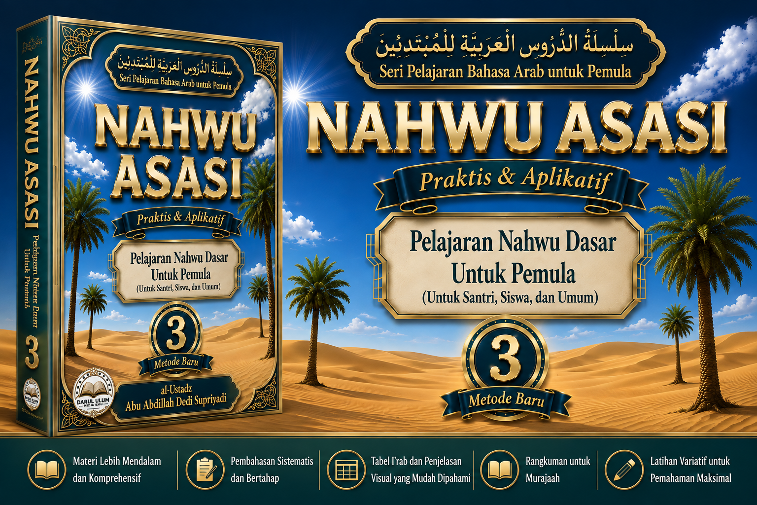 SINOPSIS NAHWU ASASI: Pelajaran Nahwu Dasar untuk Pemula (JILID 3)